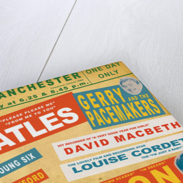 Beatles Concert Poster by Rokpool